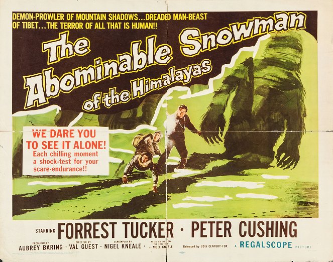 The Abominable Snowman of the Himalayas - Posters