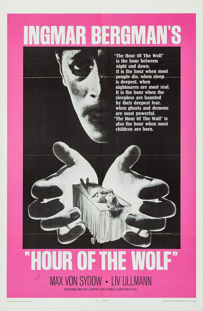 Hour of the Wolf - Posters