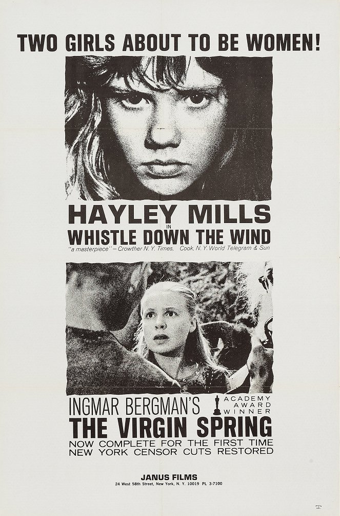 Whistle Down the Wind - Posters
