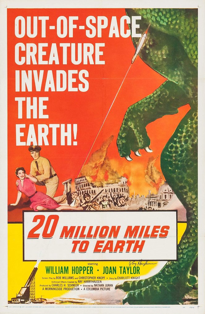 20 miliónov míľ od Zeme - Plagáty