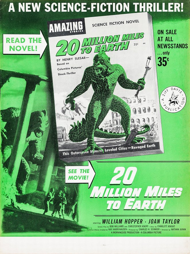 20 Million Miles to Earth - Posters