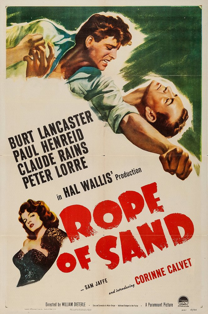 Rope of Sand - Affiches