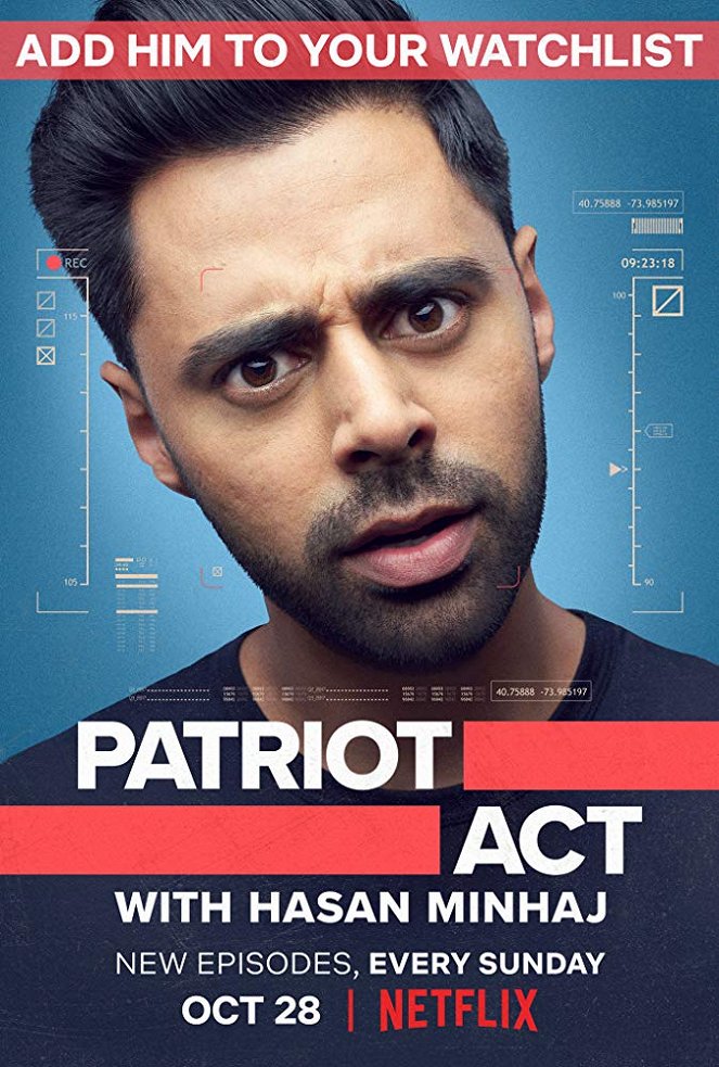 Patriot Act with Hasan Minhaj - Carteles