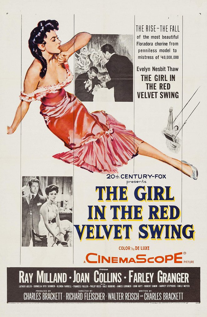 The Girl in the Red Velvet Swing - Plagáty