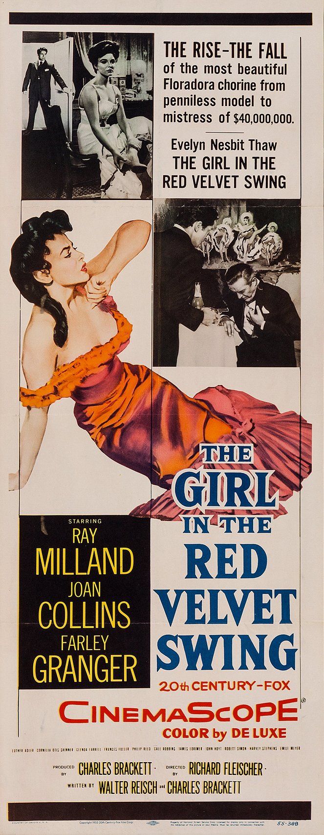 The Girl in the Red Velvet Swing - Plakáty