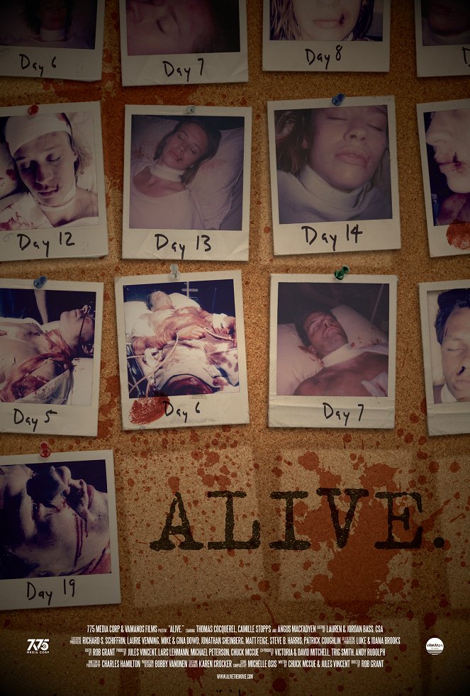 Alive - Gib nicht auf! - Plakate
