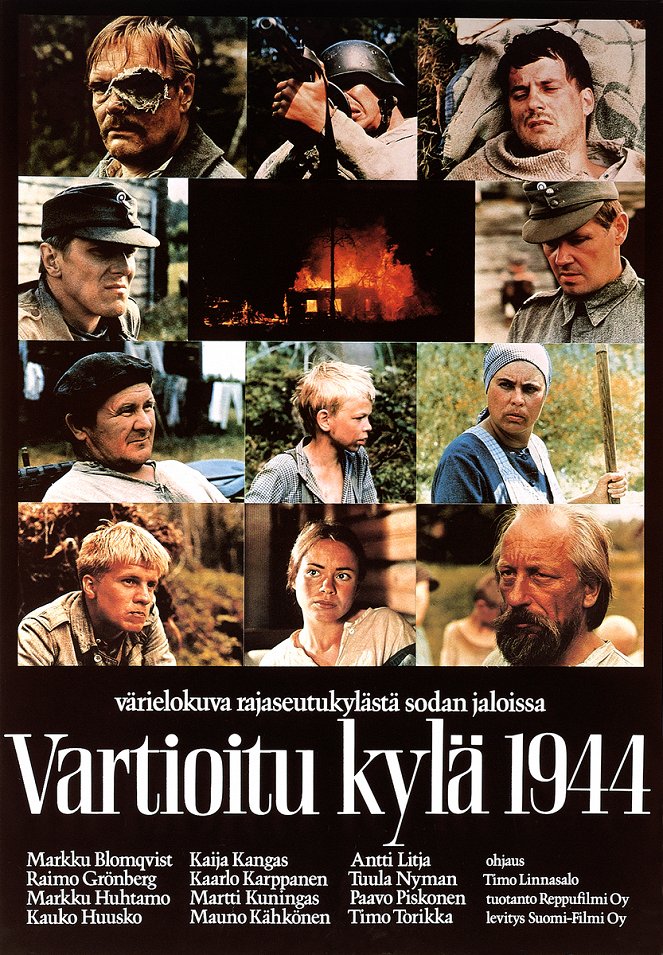 Vartioitu kylä 1944 - Plakátok