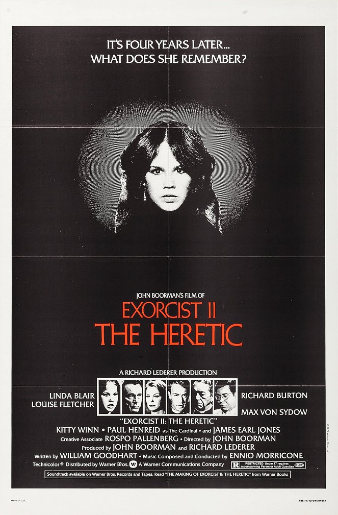 O Exorcista II - O Herege - Cartazes