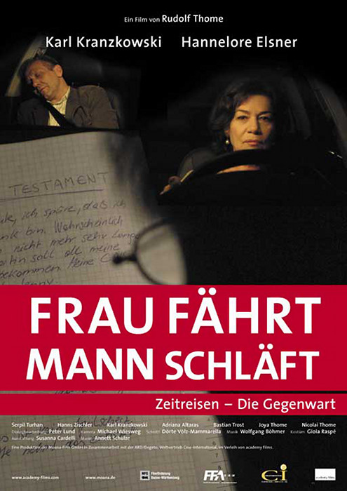 Frau fährt, Mann schläft - Plakáty