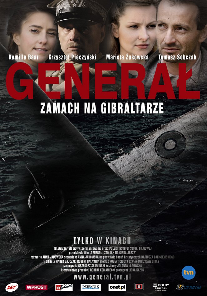 Generał - zamach na Gibraltarze - Julisteet