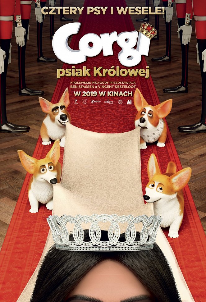 Corgi - psiak Królowej - Plakaty