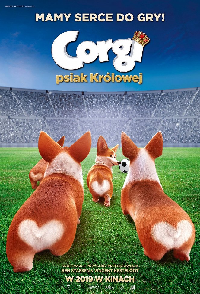 Corgi - psiak Królowej - Plakaty