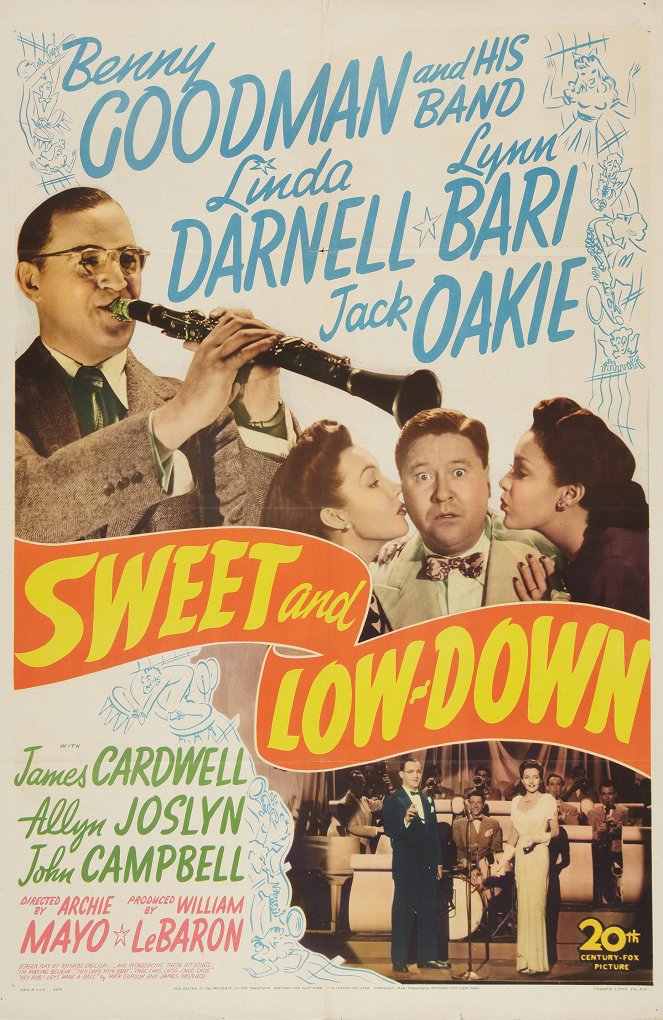 Sweet and Low-Down - Affiches
