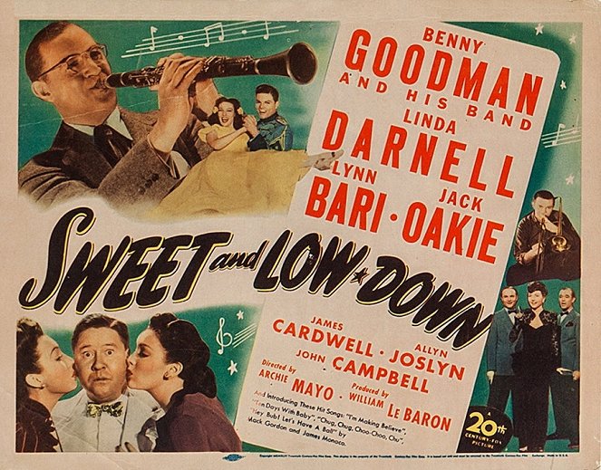 Sweet and Low-Down - Affiches