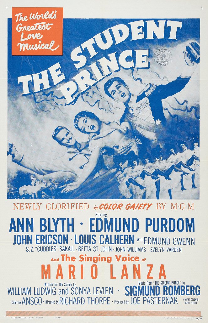 The Student Prince - Posters