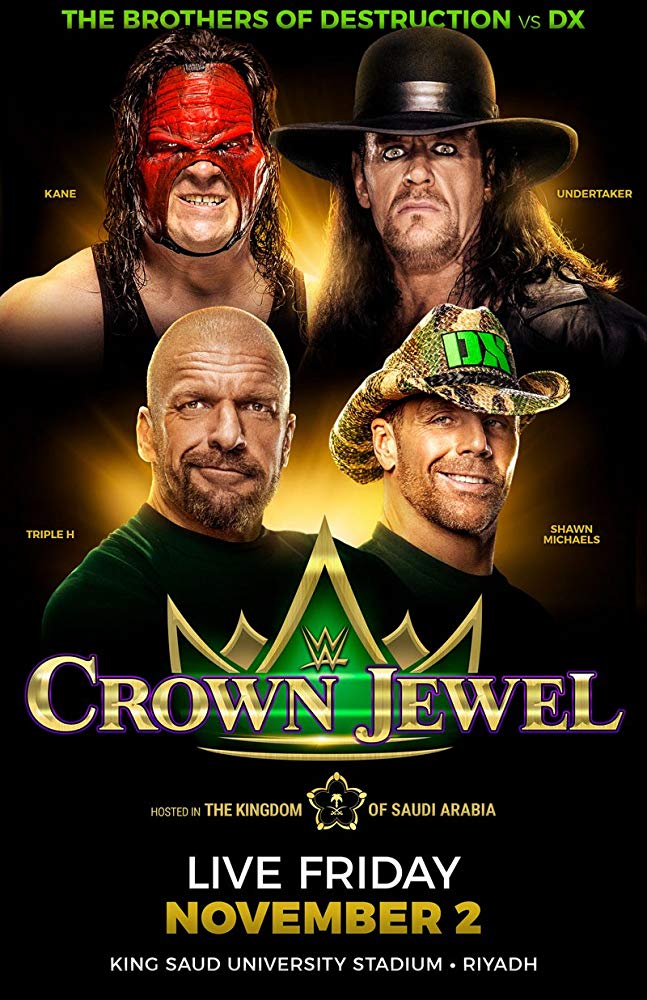 WWE Crown Jewel - Plagáty