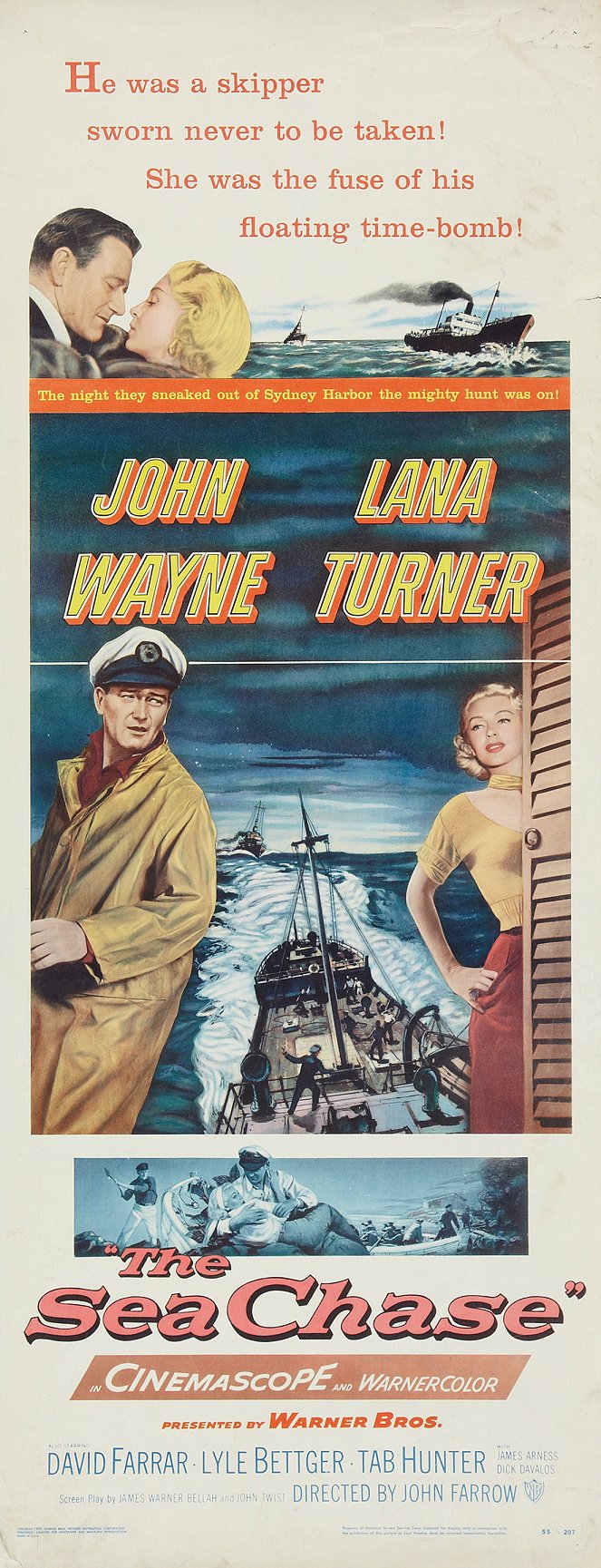 The Sea Chase - Posters