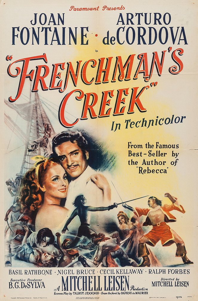 Frenchman's Creek - Cartazes