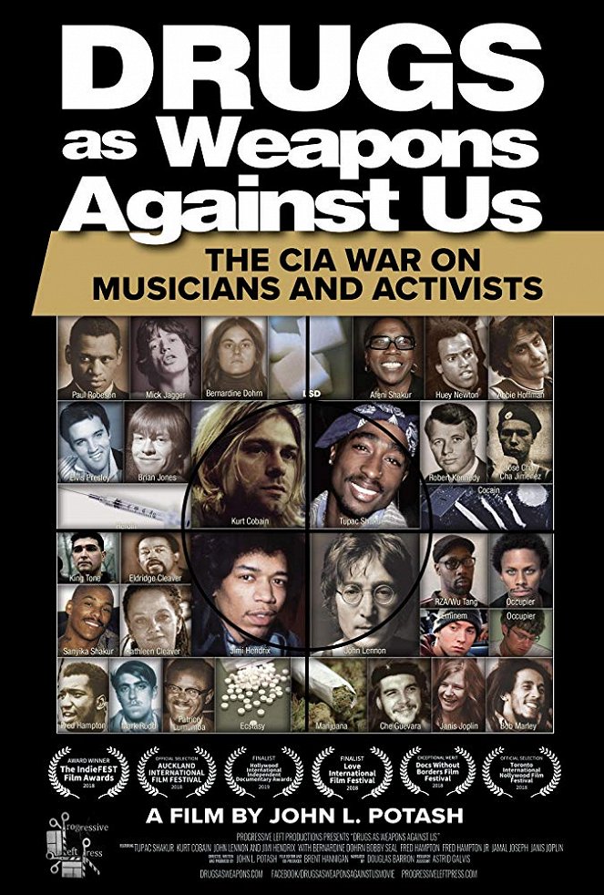 Drugs as Weapons Against Us: The CIA War on Musicians and Activists - Plagáty