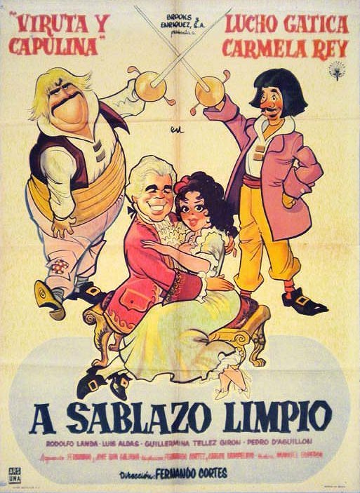A sablazo limpio - Plakátok