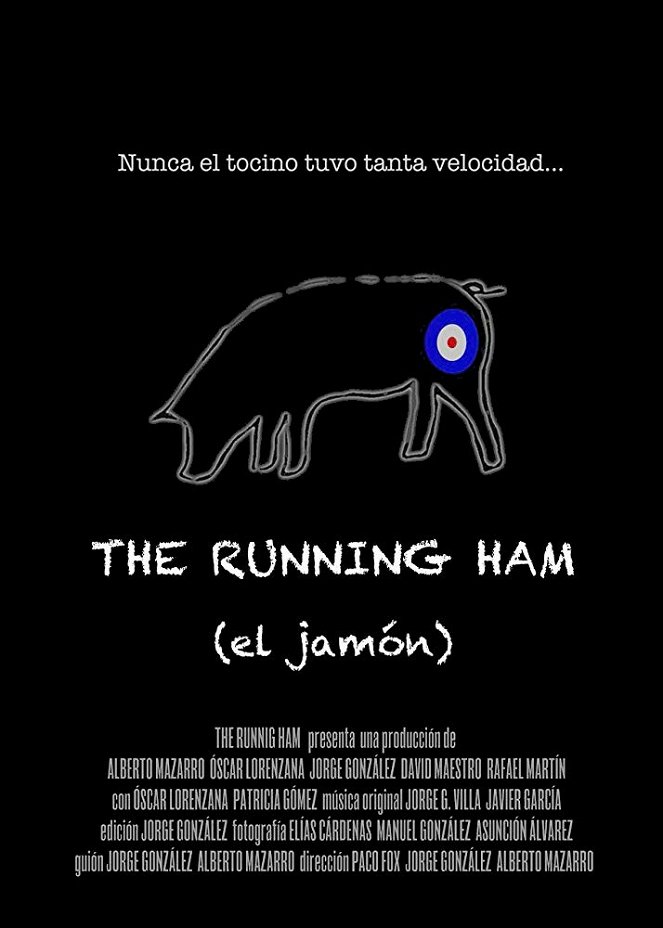 The Running Ham - Posters