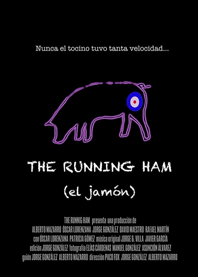 The Running Ham - Posters