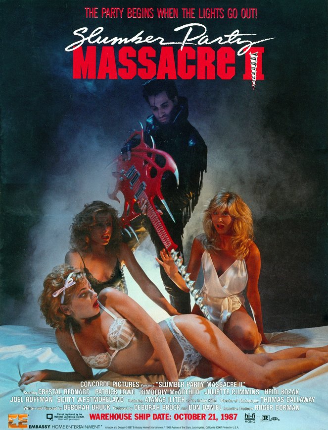 Slumber Party Massacre II - Cartazes