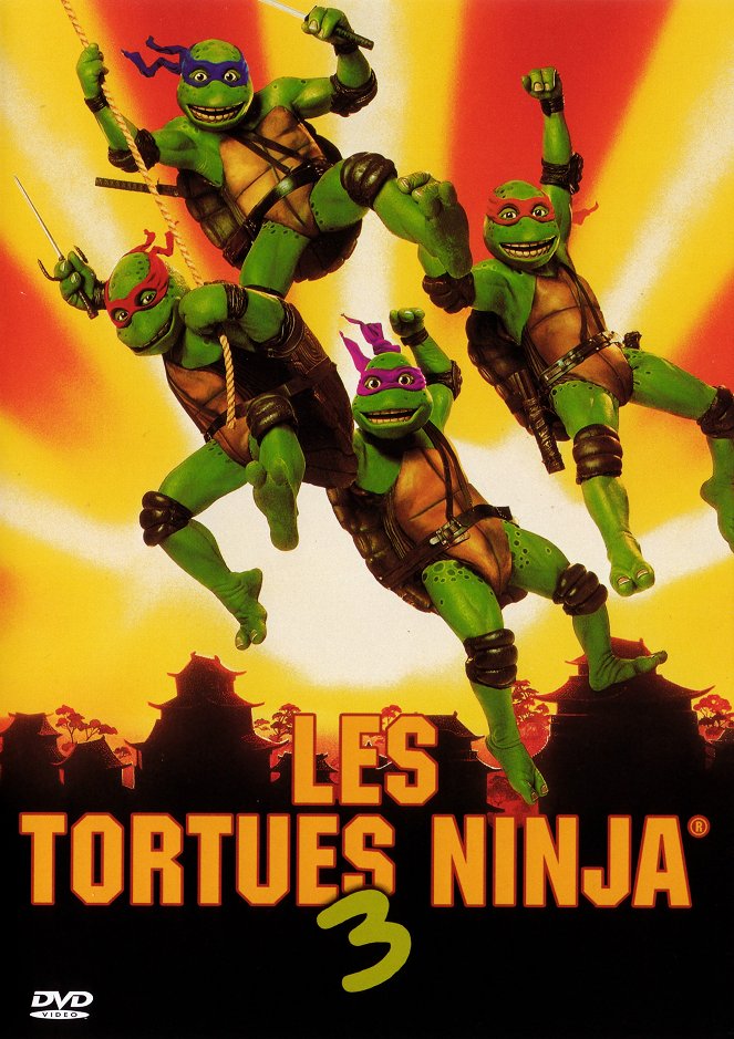 Les Tortues Ninja 3 - Affiches