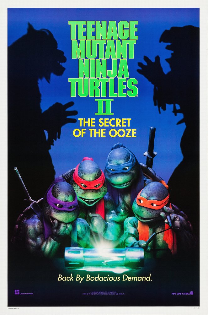 Teenage Mutant Ninja Turtles II: The Secret of the Ooze - Cartazes