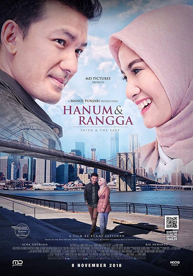 Hanum & Rangga: Faith & The City - Posters