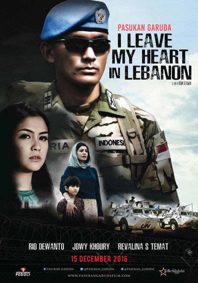 Pasukan Garuda: I Leave My Heart in Lebanon - Posters