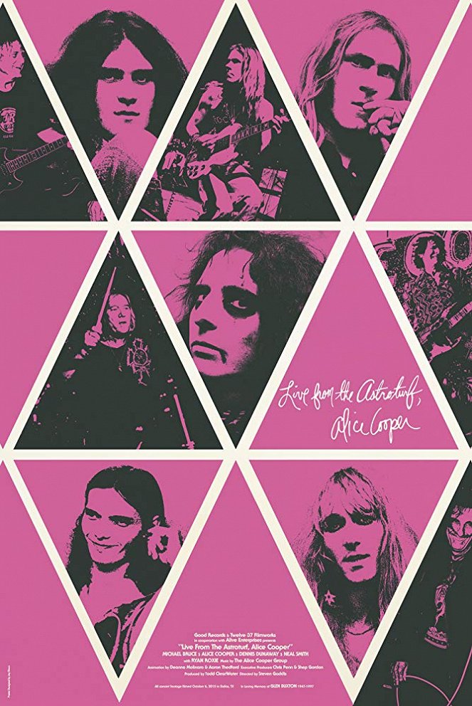 Live from the Astroturf: Alice Cooper - Plakátok