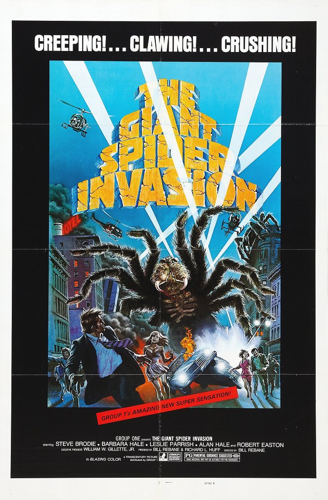 Invaze obřích pavouků - Plakáty