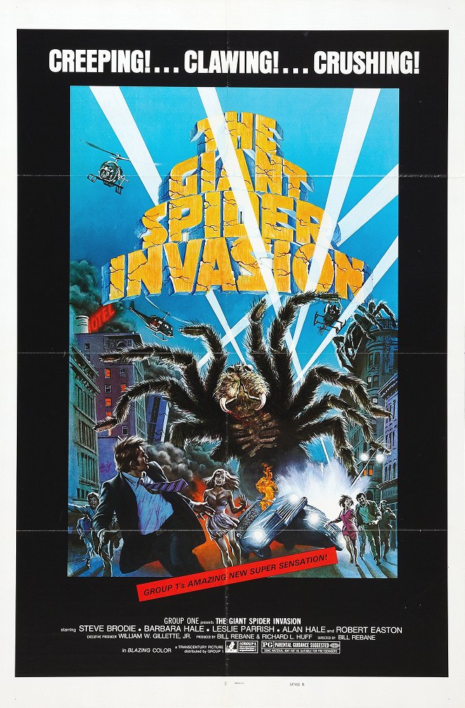 L'Invasion des araignées géantes - Affiches