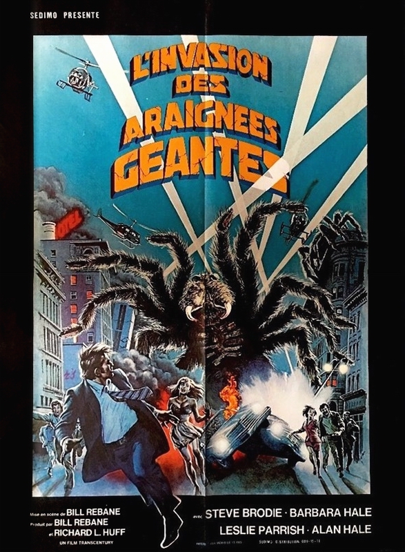 L'Invasion des araignées géantes - Affiches