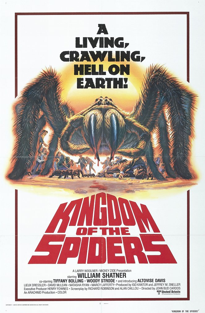 Království pavouků - Plagáty