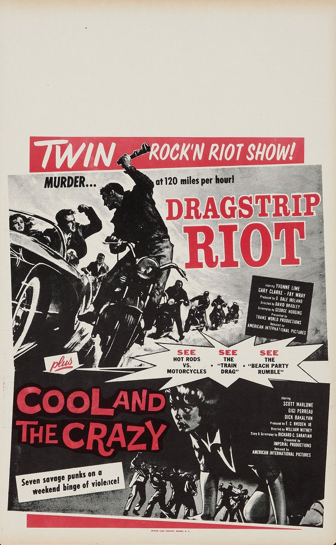 Dragstrip Riot - Plagáty