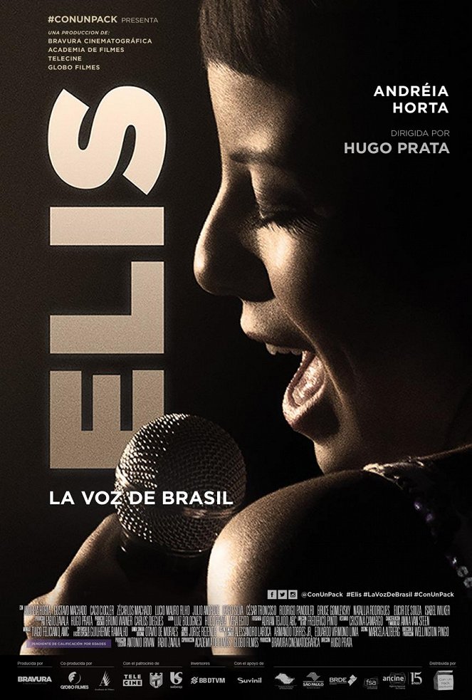 Elis, la voz de Brasil - Carteles
