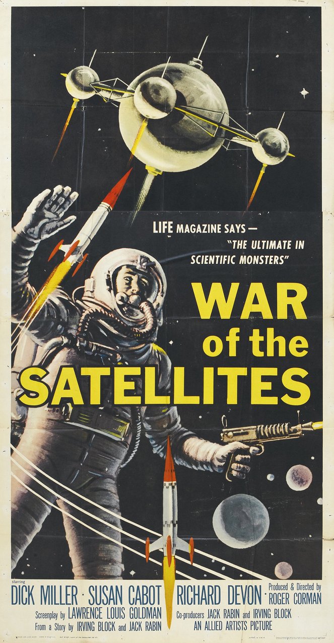 La Guerre des satellites - Affiches