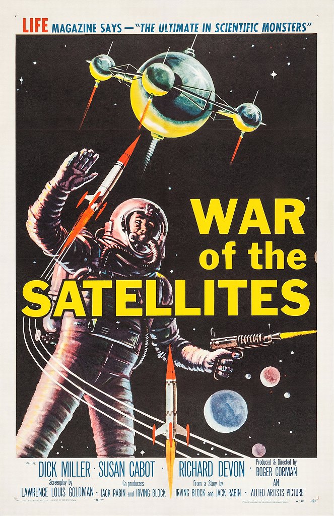 Guerra de satélites - Carteles