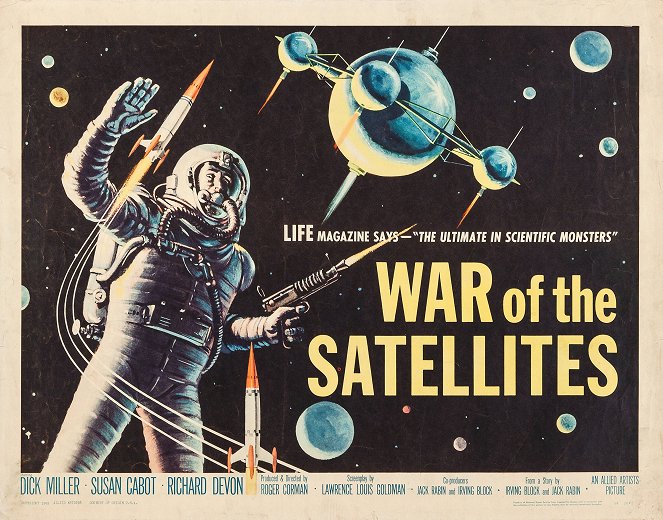 Guerra de satélites - Carteles