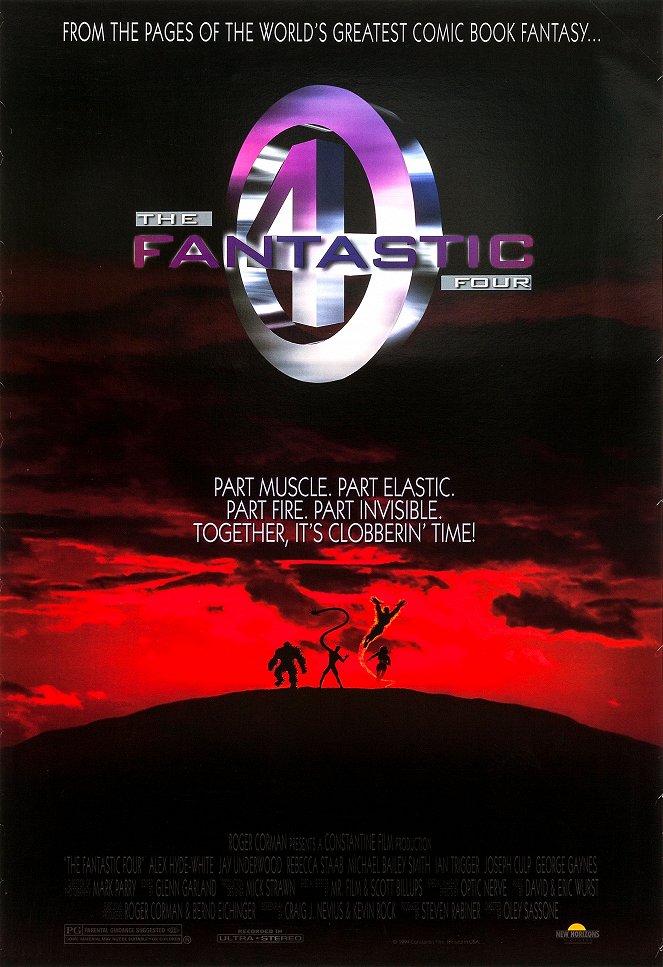 The Fantastic Four (Os Quatro Fantásticos) - Cartazes