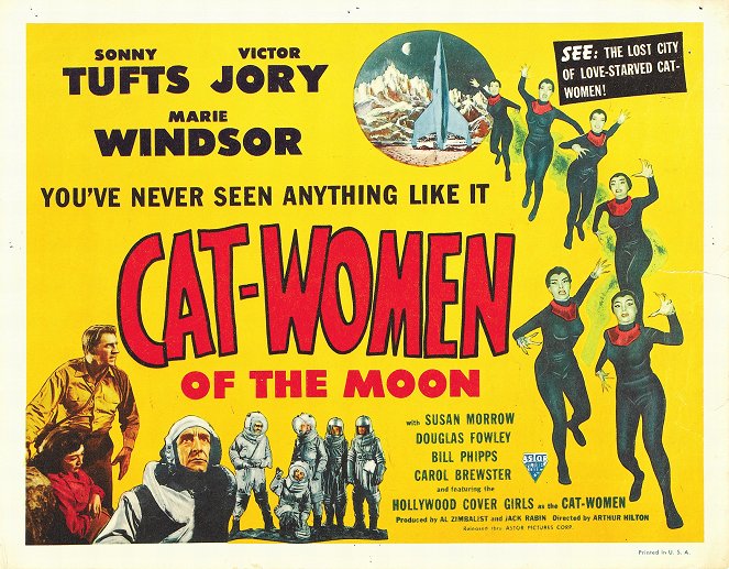 Las mujeres gato de la luna - Carteles