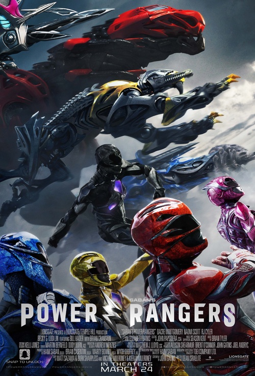 Power Rangers: Strážcovia vesmíru - Plagáty