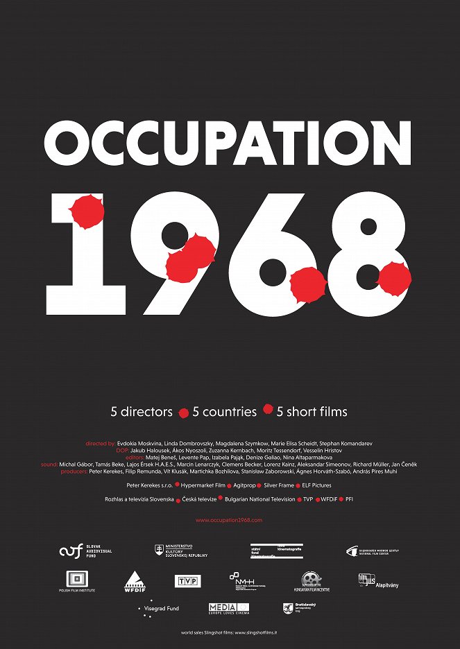 Okupacja 1968 - Plakaty