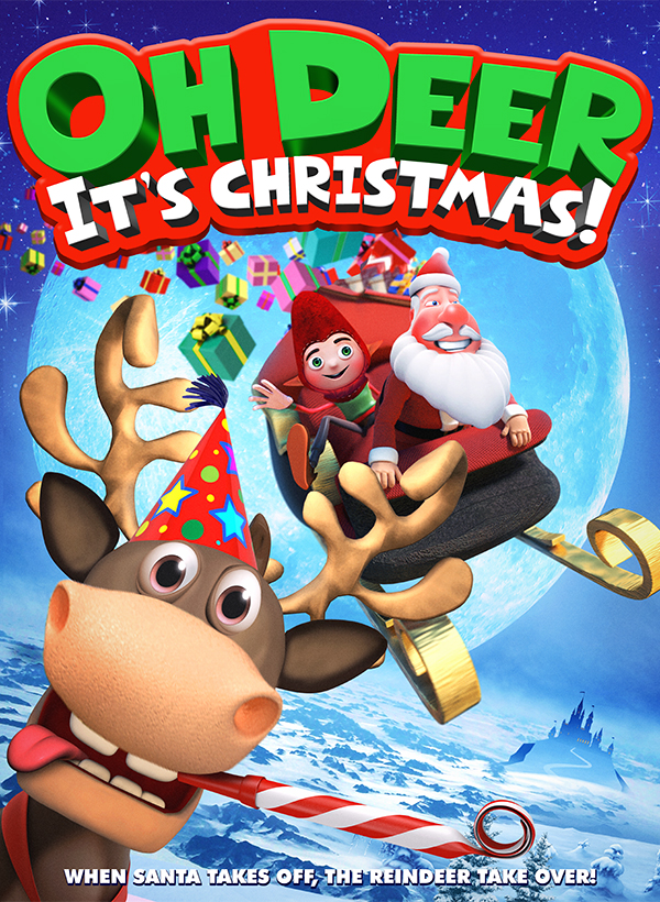 Oh Deer, It's Christmas - Affiches