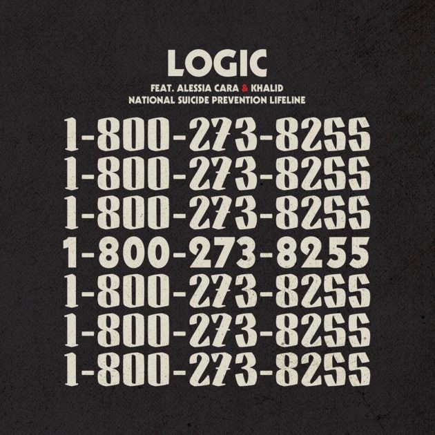 Logic - 1-800-273-8255 ft. Alessia Cara, Khalid - Cartazes