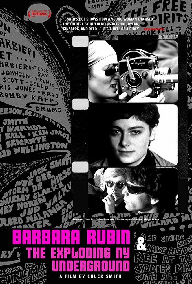 Barbara Rubin & the Exploding NY Underground - Plakate