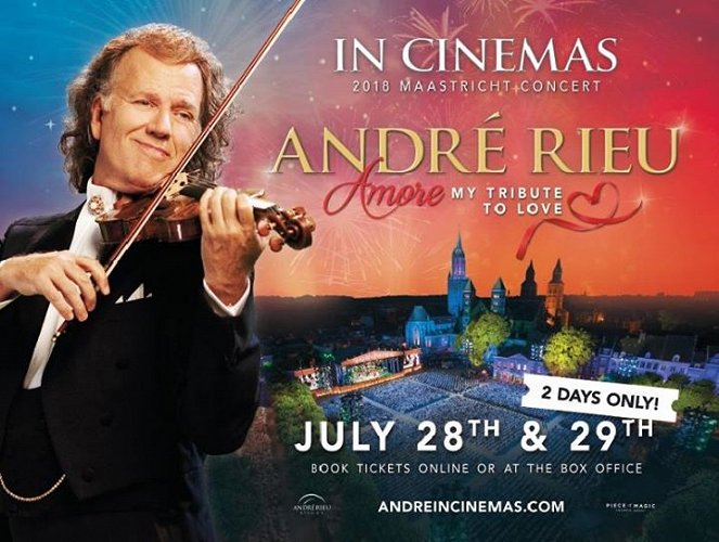 Andre Rieu's 2018 Maastricht Concert: Amore, My Tribute To Love - Posters