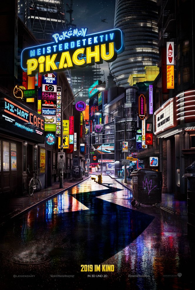 Pokémon Meisterdetektiv Pikachu - Plakate